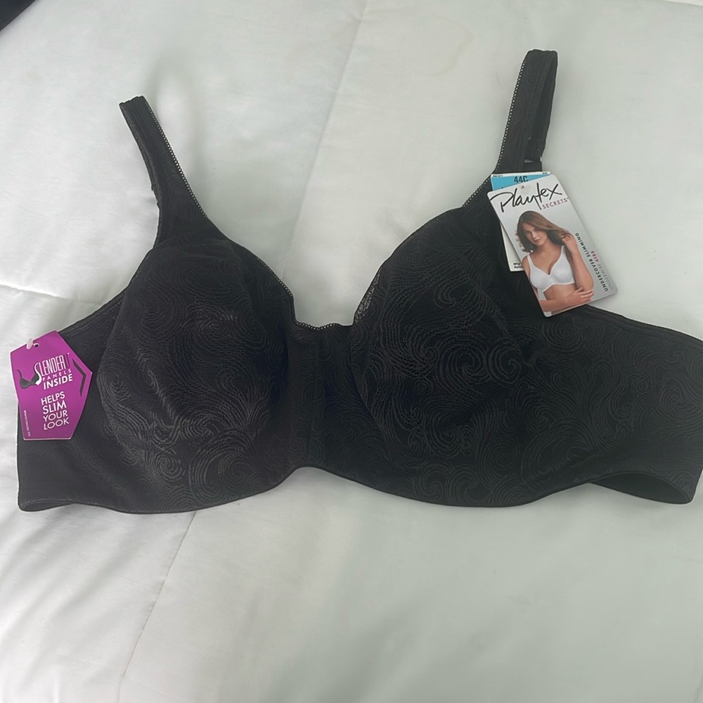 Playtex Secrets - black bra